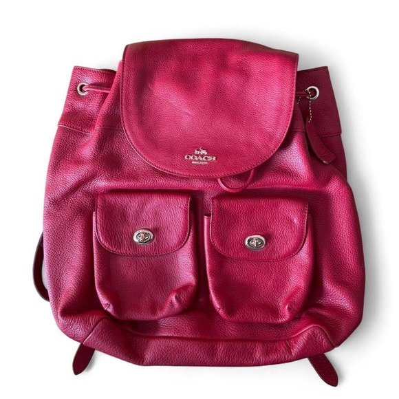 coach billie backpack pink Marichelle's Empire Coach Tabby Backpack Fuchsia New